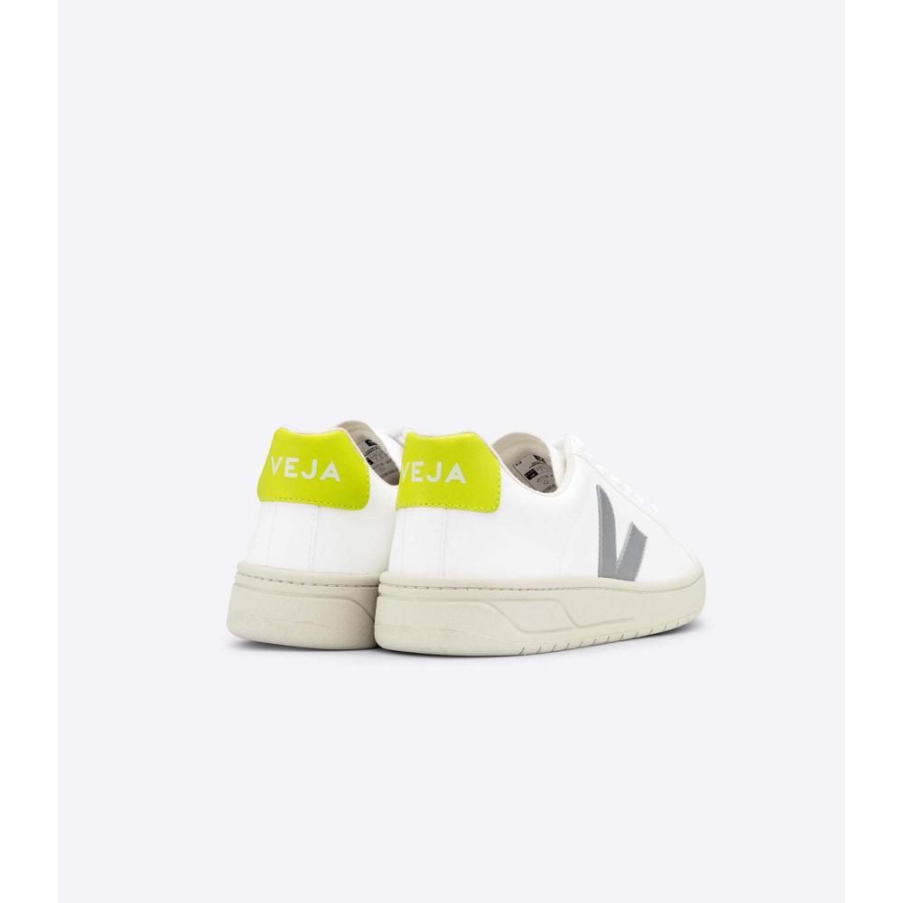 Men's Veja URCA CWL Sneakers White/Grey/Green | ZA 317ILH